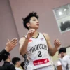 Sosok Edrick Wong (nomor punggung dua) dalam Honda DBL with Kopi Good Day 2024 West Java-East