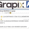 Aplikasi Grapix AI yang diduga menunda SCAM.