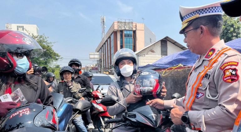 Operasi Zabra Lodaya yang berlangsung mulia hari ini Senin (14/10). (dok.korlantas.Polri)