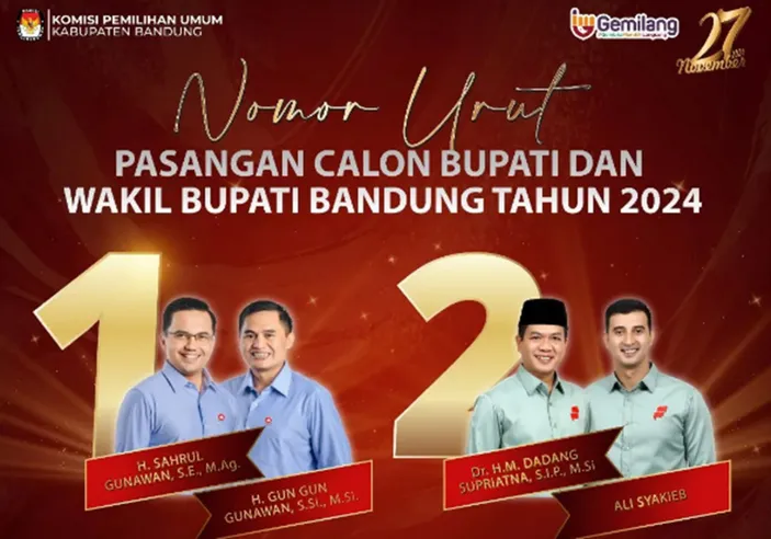 Debat Pilkada Kabupaten Bandung/Instagaram/kpukabbandung/