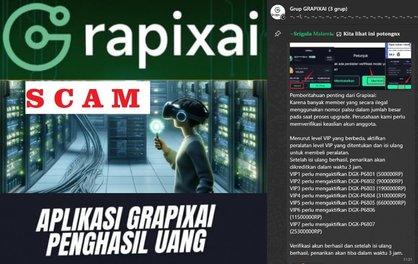 Pengumuman terbaru dari Aplikasi Grapix AI