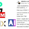 Pengumuman aksi SOlidaritas yang di Gelar Member Aplikasi Grapix AI