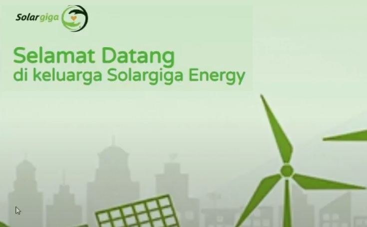 Aplikasi Solargiga yang kini mulai sering error.