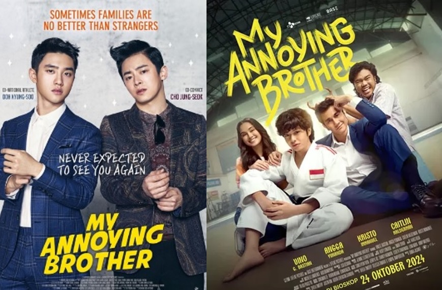 Film My Annoying Brother Versi Indonesia yang akan tayang pada Oktober ini.