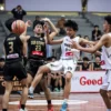 Sosok Alvio Mulki Hakim (jersey putih nomor 88) dalam Honda DBL with Kopi Good Day 2024 West Java_East