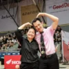 Sosok Maria Fransisca Adriani (kiri) dan Hendrikus Andi Anggriyanto (kanan) dalam Honda DBL with Kopi Good Day 2024 West Java-East