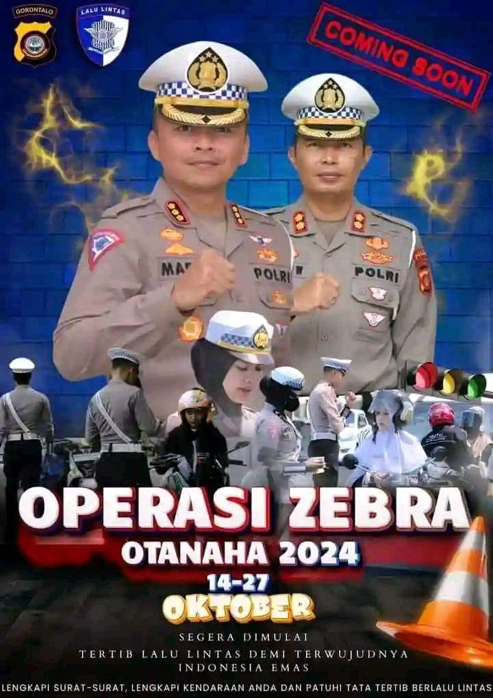 Operasi Zebra Oktober 2024 kembali digelar selama 14 hari di seluruh Indonesia. Ini lokasi titiknya diberbagai daerah!