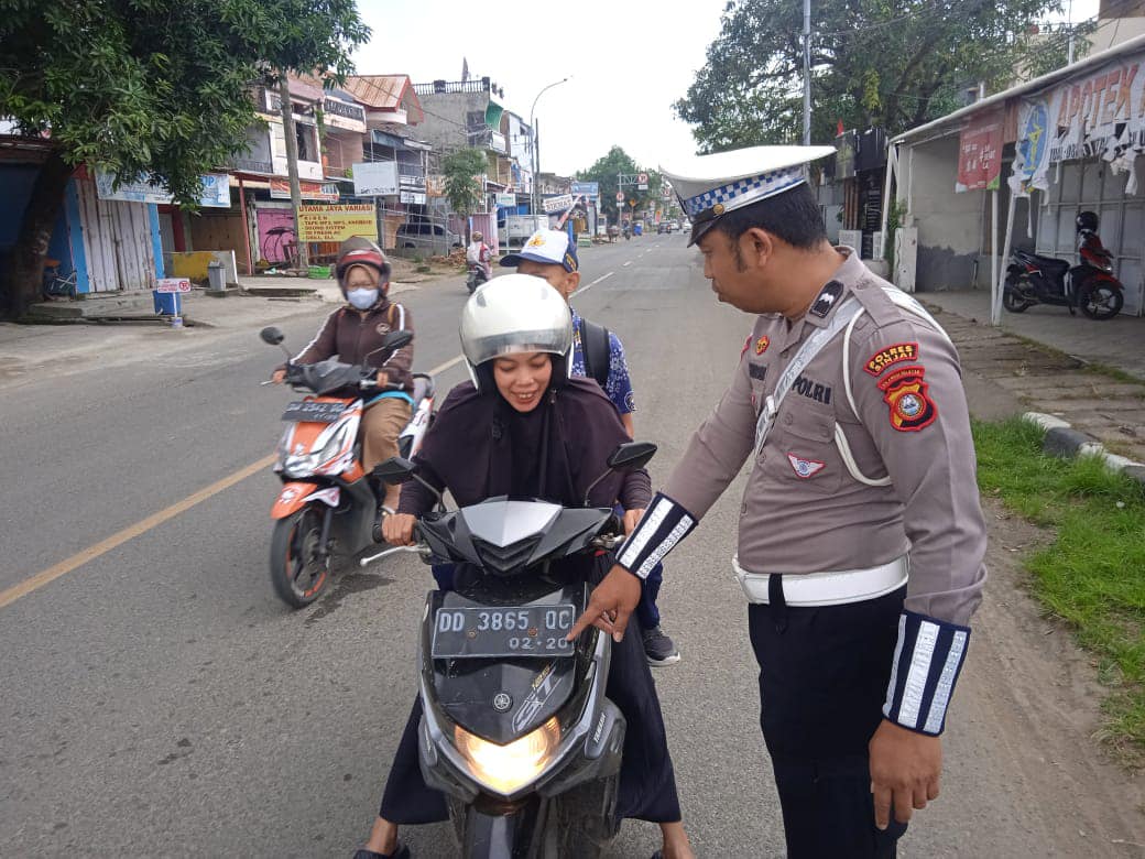 Razia operasi zebra 2024 tak hanya terjadi di Jakarta, tetapi juga meluas ke wilayah sekitar, termasuk Bogor. Pengendara diharap waspada (foto: facebook)