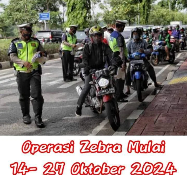 Berikut ini adalah 4 titik rawan operasi Zebra di Kabupaten Bekasi. operasi ini dimulai perhari ini hingga 27 Oktober 2024.