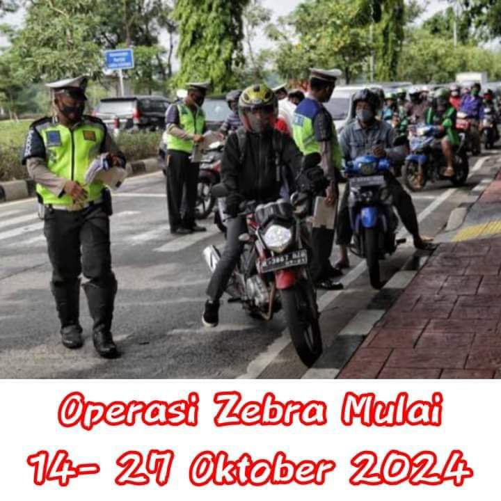 Berikut ini adalah 4 titik rawan operasi Zebra di Kabupaten Bekasi. operasi ini dimulai perhari ini hingga 27 Oktober 2024.