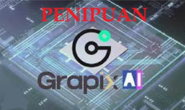 Aplikasi Grapix AI yang terbukti penipuan.