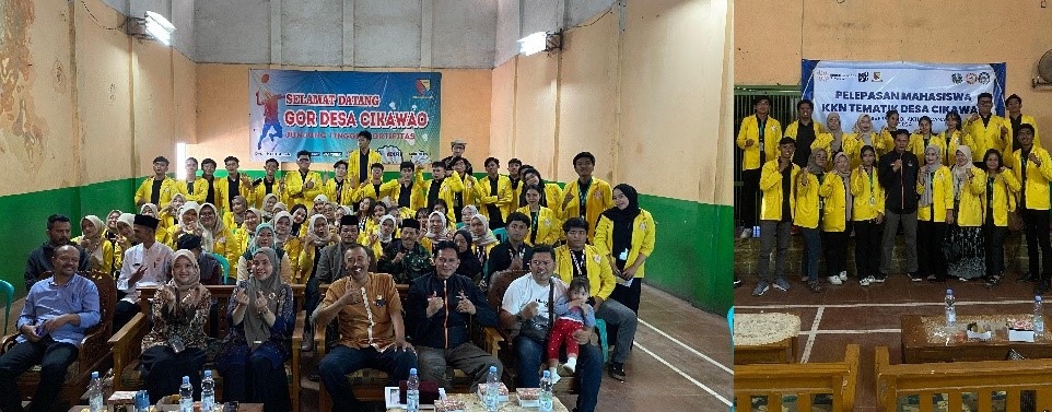 Pelepasan Mahasiswa KKN UBK di Kantor (Foto: Mahasiswa KKN UBK Kelompok 31)