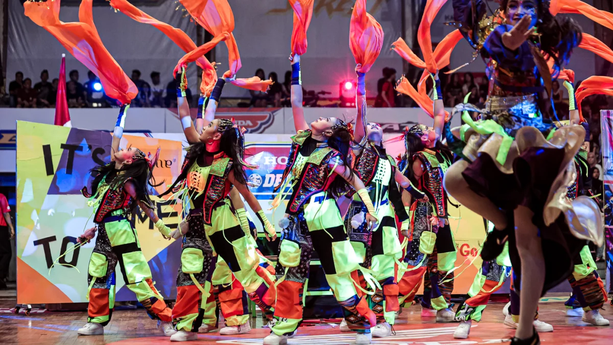 Potret Charets Dance dalam Honda DBL with Kopi Good Day 2024 West Java-East