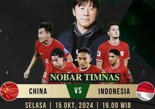 Catat 9 Lokasi Nobar Timnas Indonesia vs China di Bandung