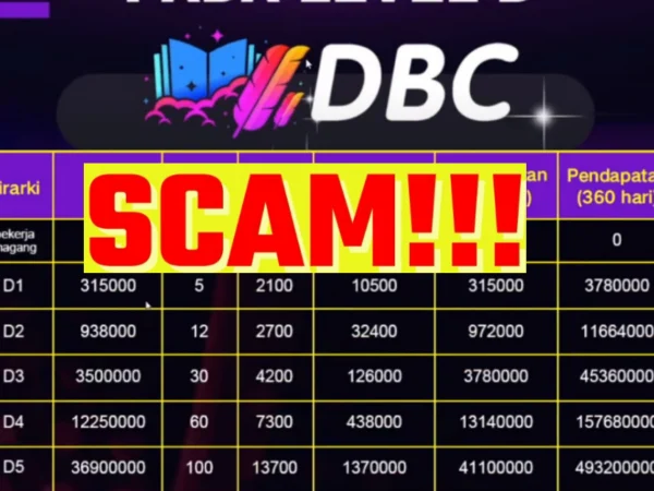 DBC Fiks Scam! Ini Alasan Aplikasi Masih Beroprasi