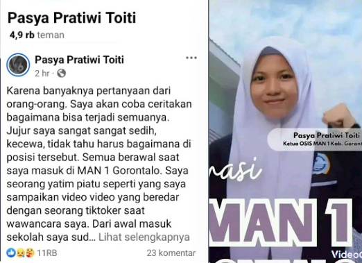 Fakta Klarifikasi Pasya Pratiwi Terkait video Viral yang Beredar, Benarkah Hoax?