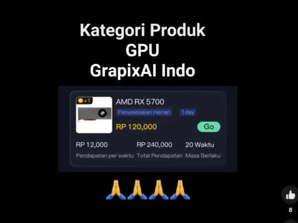 Penipuan Grapix AI dengan iming-iming produk instan selama 3 hari dan 6 jam semakin meresahkan. Korban tertipu setelah melakukan deposit.