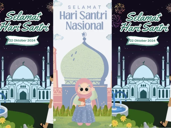 Berikut link download poster peringatan hari santri nasional hari ini 22 Oktober 2024. Poster bisa deadit sesuka kamu secara gratis.