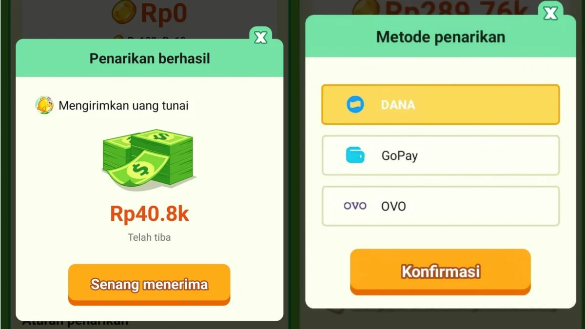 Aplikasi game penghasil saldo Dana gratis bernama Real Game langsung masuk ke rekening pengguna tanpa proses yang lama. Tap tap disini!