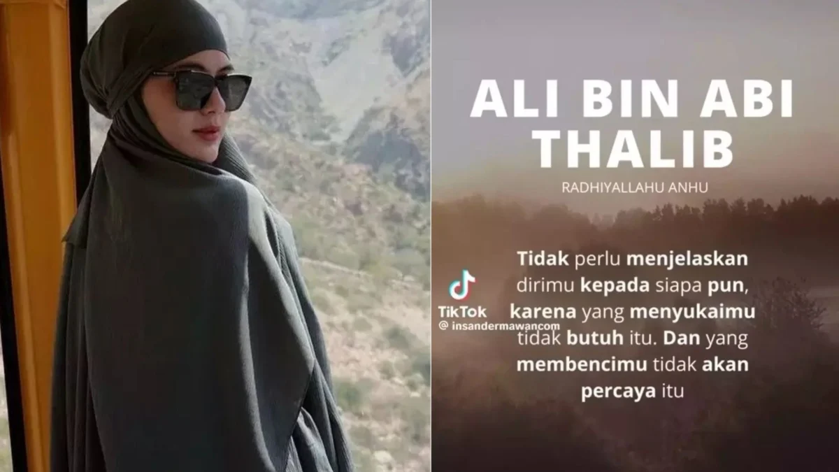 Paula Verhoeven mengunggah kata-kata bijak dari Ali bin Abi Thalib di Instagram story-nya di tengah isu perselingkuhan yang menyeret namanya.