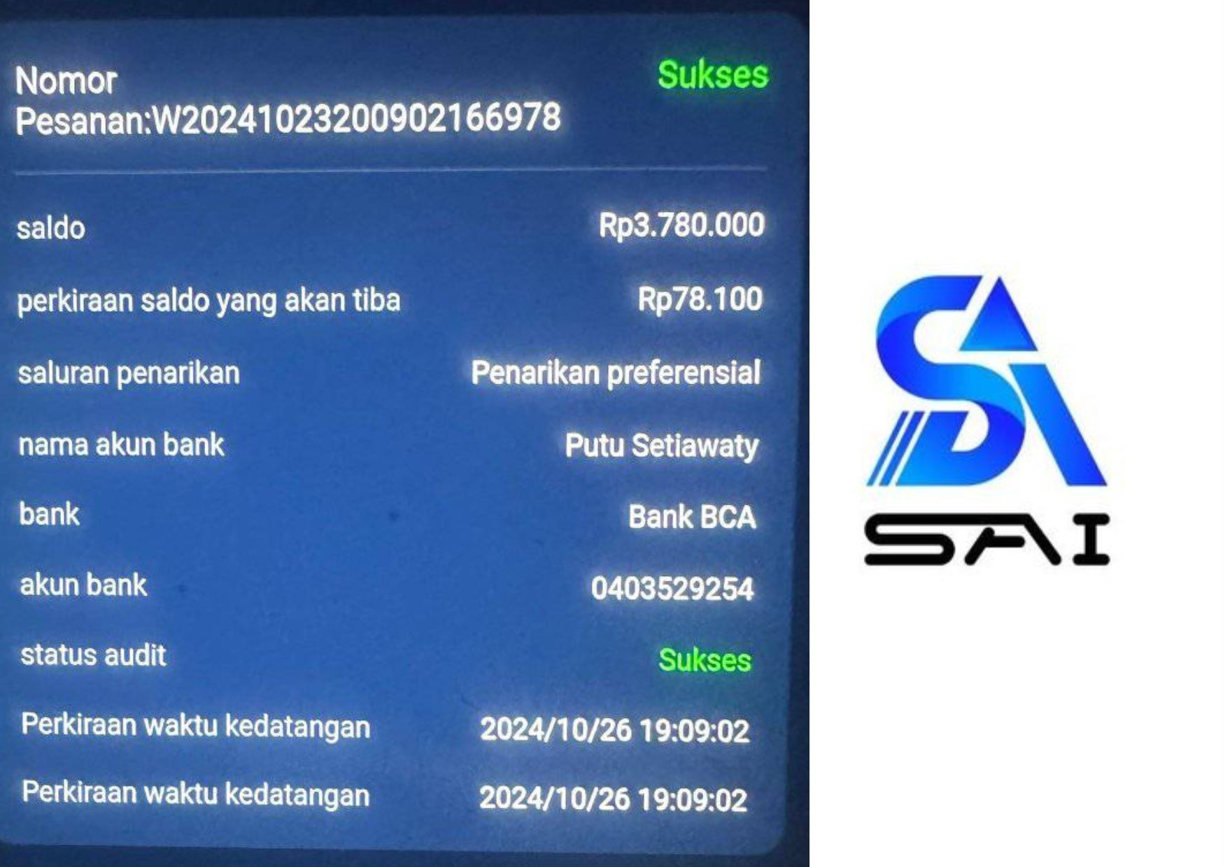 Penipuan aplikasi SAI Robot ini membuat korban kehilangan dana tanpa balik modal dengan modus tipu daya top up 10%. Hati-hati!