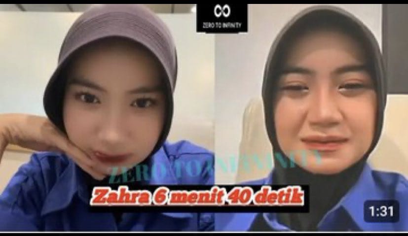 Zahra, karyawan Seafood Bakaran, yang viral di media sosial karena tuduhan tak berdasar.