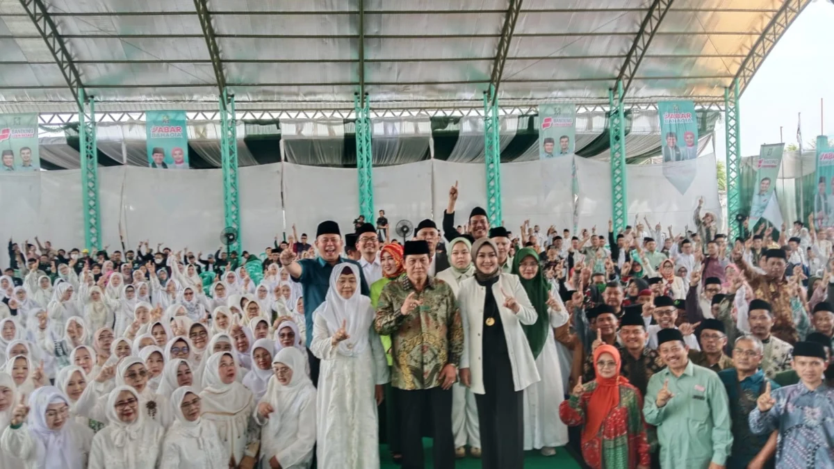 Alumni Cipasung dan Muslimat NU Siap Menangkan Jabar Bahagia, KH Acep: Kita Akan Buat Sejarah Jabar dipimpin Kiai