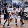 Potret SMAN 8 Bandung saat berhasil mengalahkan SMAN 1 Baleendah, di GOR Pajajaran Bandung, Kamis (17/10) (DBL)