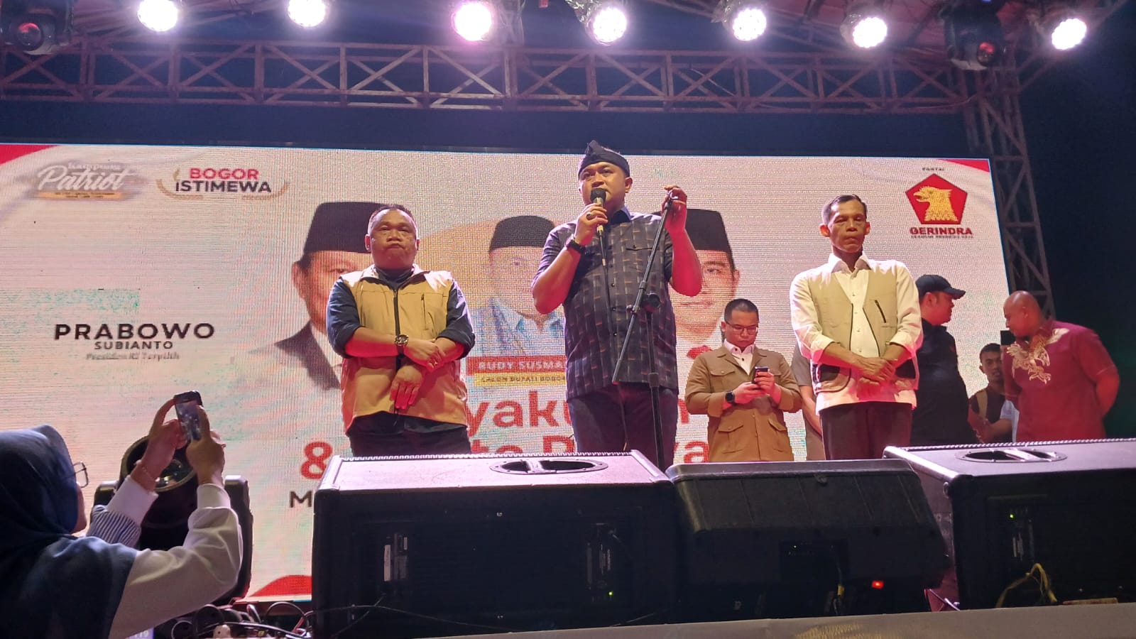 Tasyakuran Pelantikan Prabowo Presiden, Rudy Susmanto Teteskan Air Mata Ucapkan Terima Kasih Ke Masyarakat Bogor