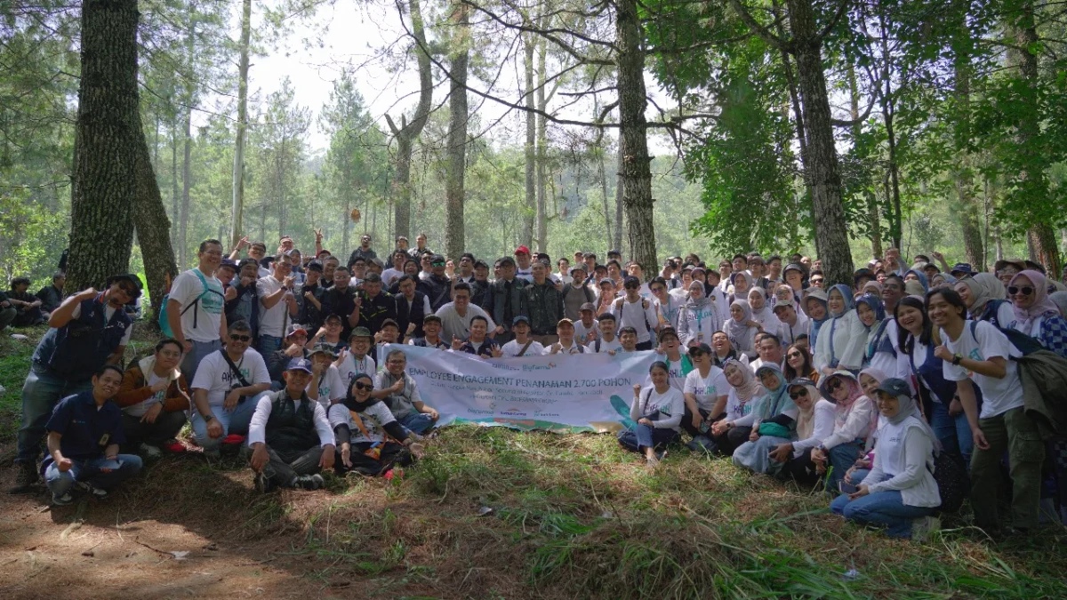 Hari Pohon Sedunia : Bio Farma Group Lestarikan Lingkungan Melalui Program Employee Engagement di Ciwidey