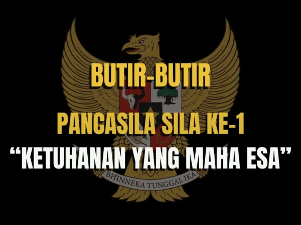 Ilustrasi Butir-Butir Pancasila Sila ke-1 Ketuhanan Yang Maha Esa/