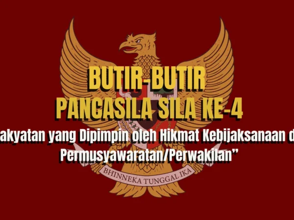 Ilustrasi Butir-Butir Pancasila Sila ke-4/