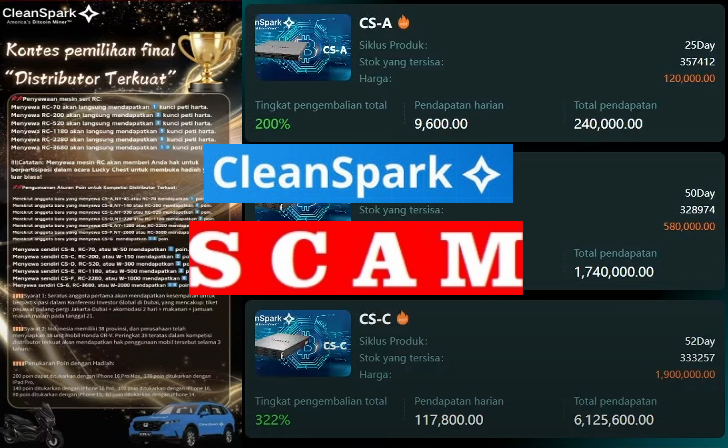 Cleanspark SCAM! Apakah Aplikasi Ini Masih Aman dan Lancar WD