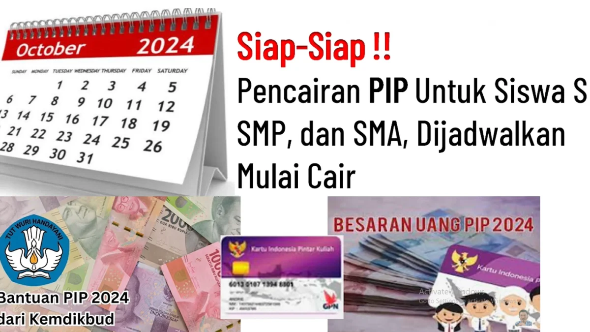 Siap-Siap! Pencairan PIP Kemdikbud Cair di Bulan Oktober 2024