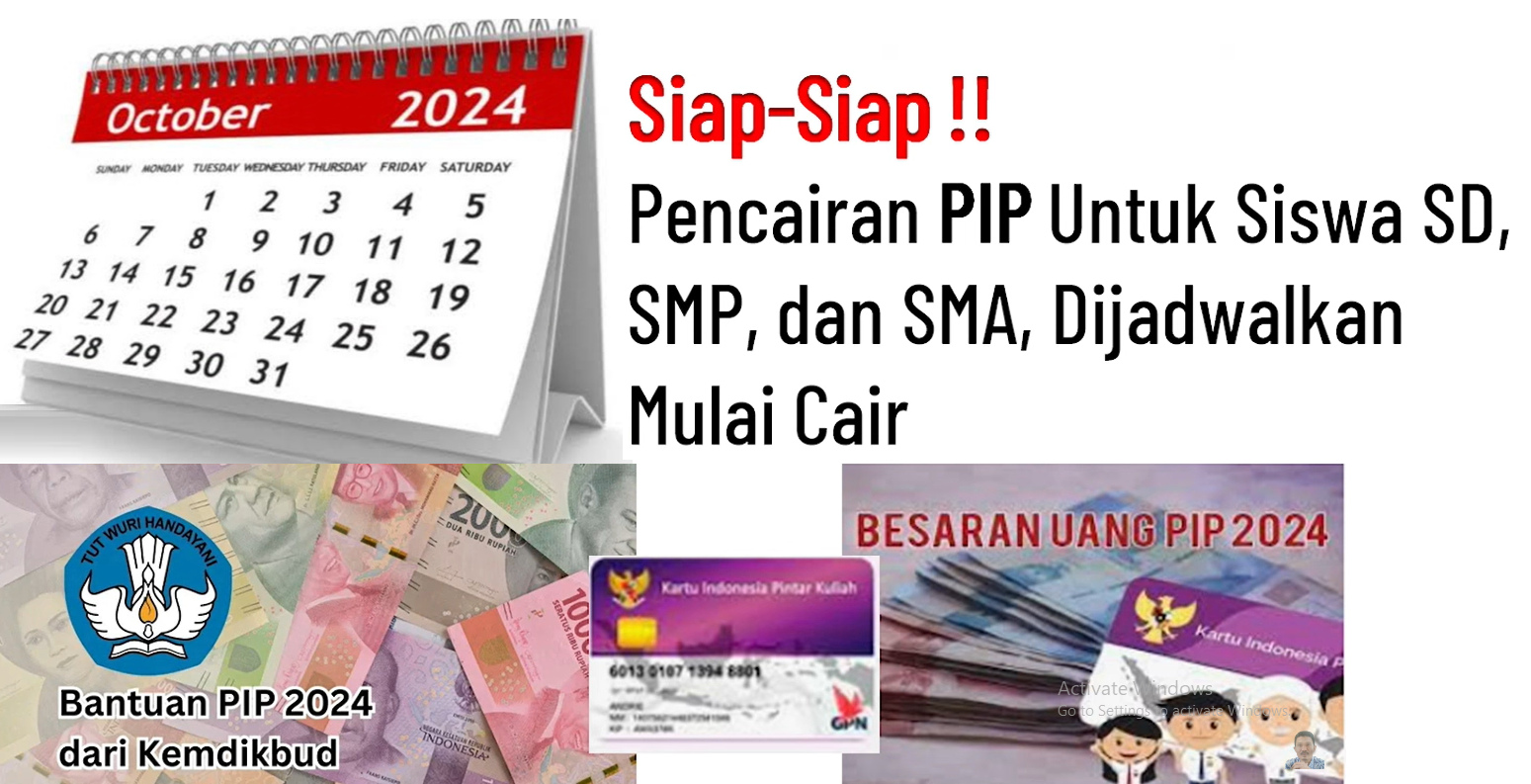 Siap-Siap! Pencairan PIP Kemdikbud Cair di Bulan Oktober 2024