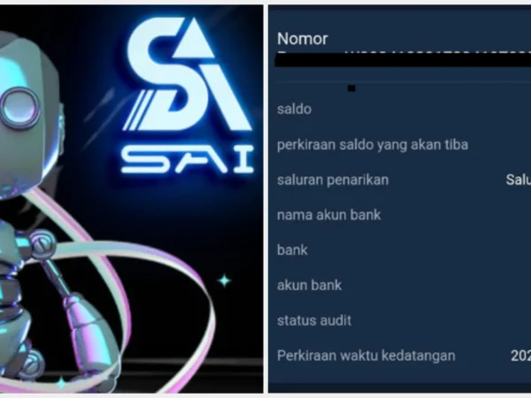 Status Penarikan Dana di Aplikasi SAI Robot Masih Pengolahan/ Tangkap Layar Facebook