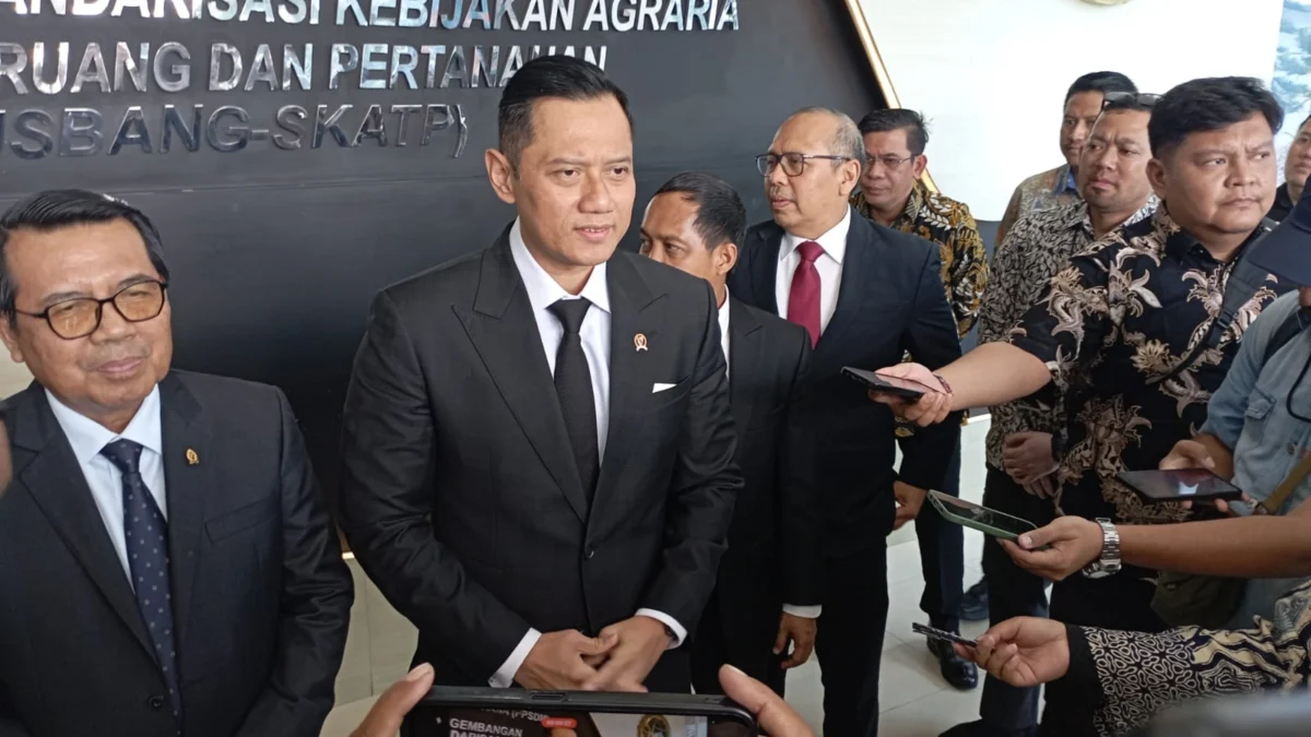 Menteri ATR/BPN Agus Harimurti Yudhoyono (AHY). Foto : Sandika Fadilah /Jabarekspres.com