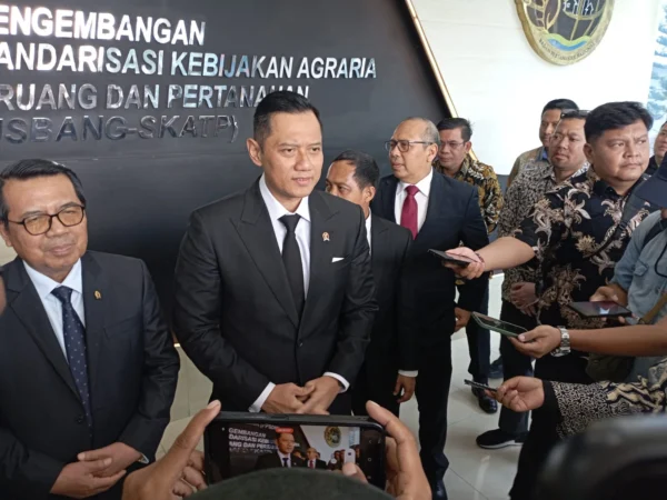 Menteri ATR/BPN Agus Harimurti Yudhoyono (AHY). Foto : Sandika Fadilah /Jabarekspres.com