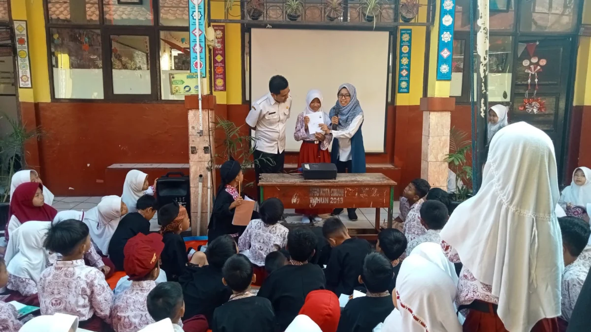 Doc. Program Gerakan Literasi Rabu (Gasibu) yang Rutin Dilaksanakan SDN Cipageran Mandiri 4 (mong)