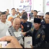 Ilham Habibie saat menghadiri acara deklarasi dukungan dari Relawan ASIH (Relasih) di Kabupaten Ciamis, Kamis 3 Oktober 2024. (Cecep Herdi/Jabar Ekspres)