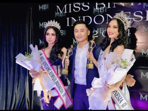 Blendz dan Aura Bersama Taufik Sanjaya Founder Yayasan Miss Bintang Indonesia