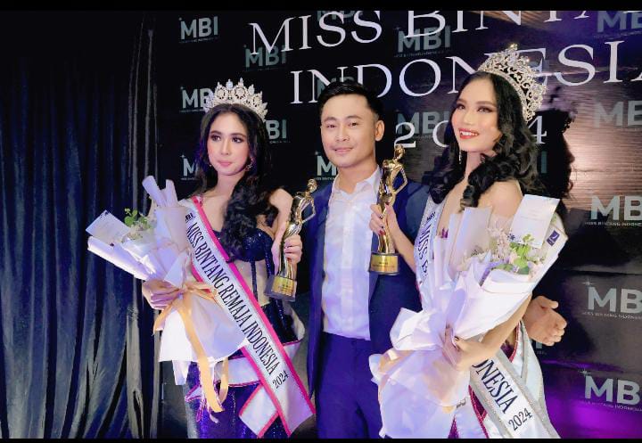 Blendz dan Aura Bersama Taufik Sanjaya Founder Yayasan Miss Bintang Indonesia