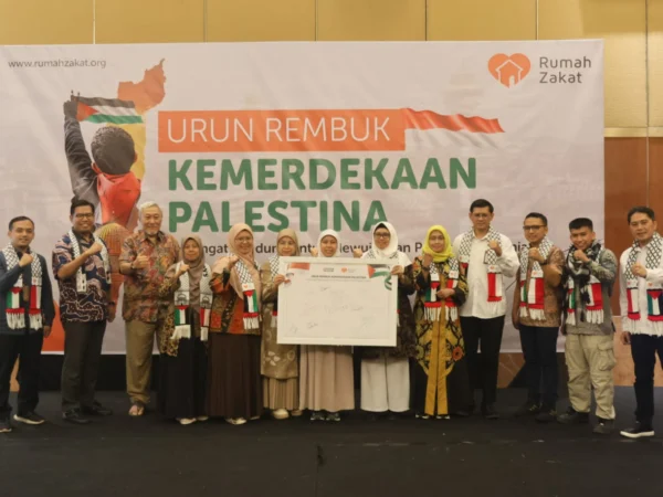 Jelang 1 Tahun Gaza Berduka, Rumah Zakat Adakan Long March dan Diskusi Kemerdekaan Palestina