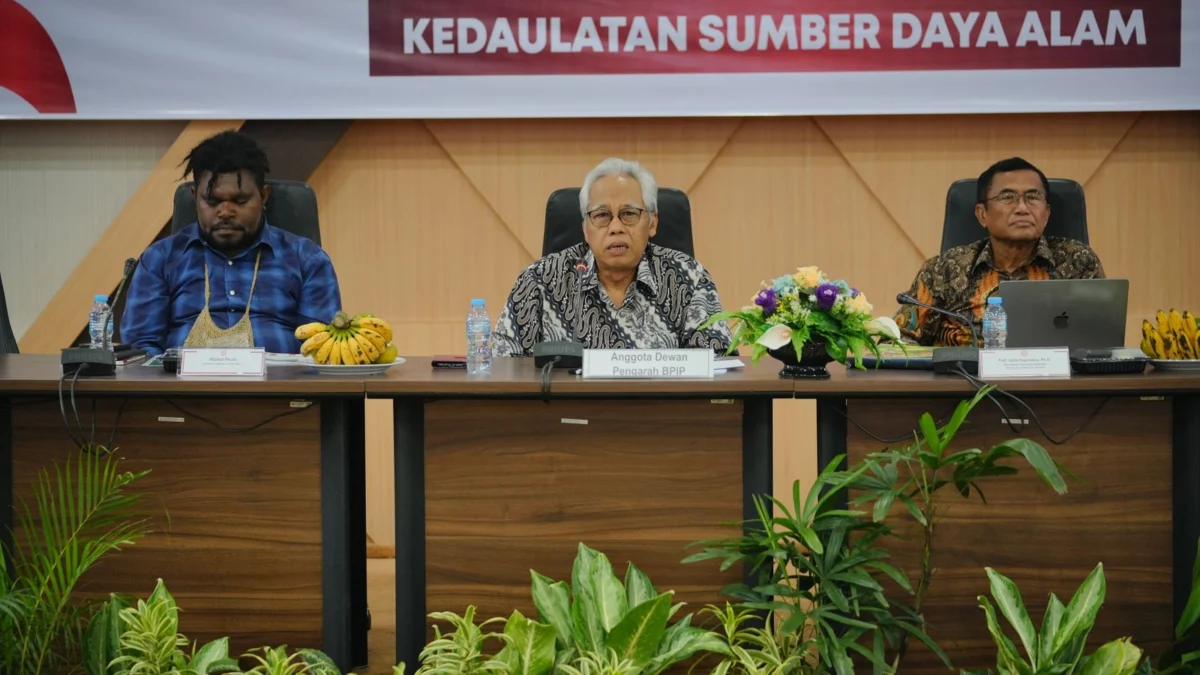 Diskusi kelompok terpumpun (FGD) bertema Kerapuhan Etika Penyelenggara Negara dalam Berbangsa dan Bernegara: Kedaulatan Sumber Daya Alam