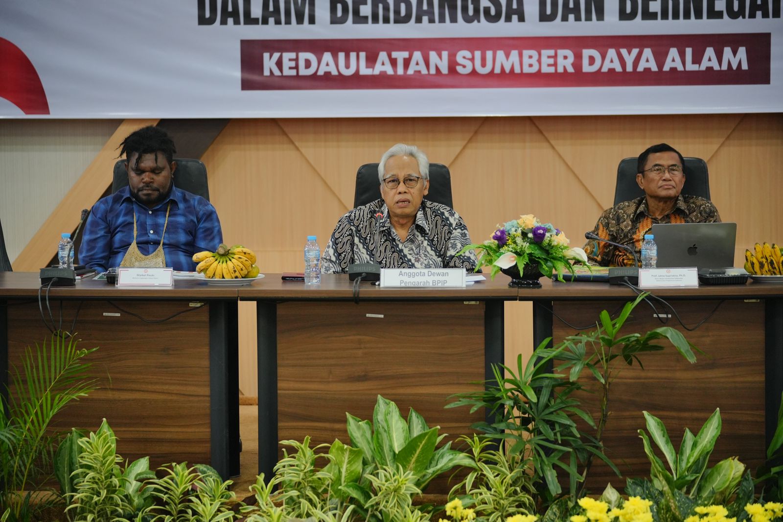 Diskusi kelompok terpumpun (FGD) bertema Kerapuhan Etika Penyelenggara Negara dalam Berbangsa dan Bernegara: Kedaulatan Sumber Daya Alam