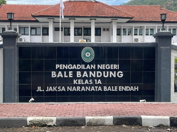 Pengadilan Negeri Bale Bandung memutuskan untuk mengosongkan sejumlah sidang selama masa aksi nasional hakim yang berlangsung pada 7 hingga 11 Oktober 2024. Foto Agi Jabar Ekspres