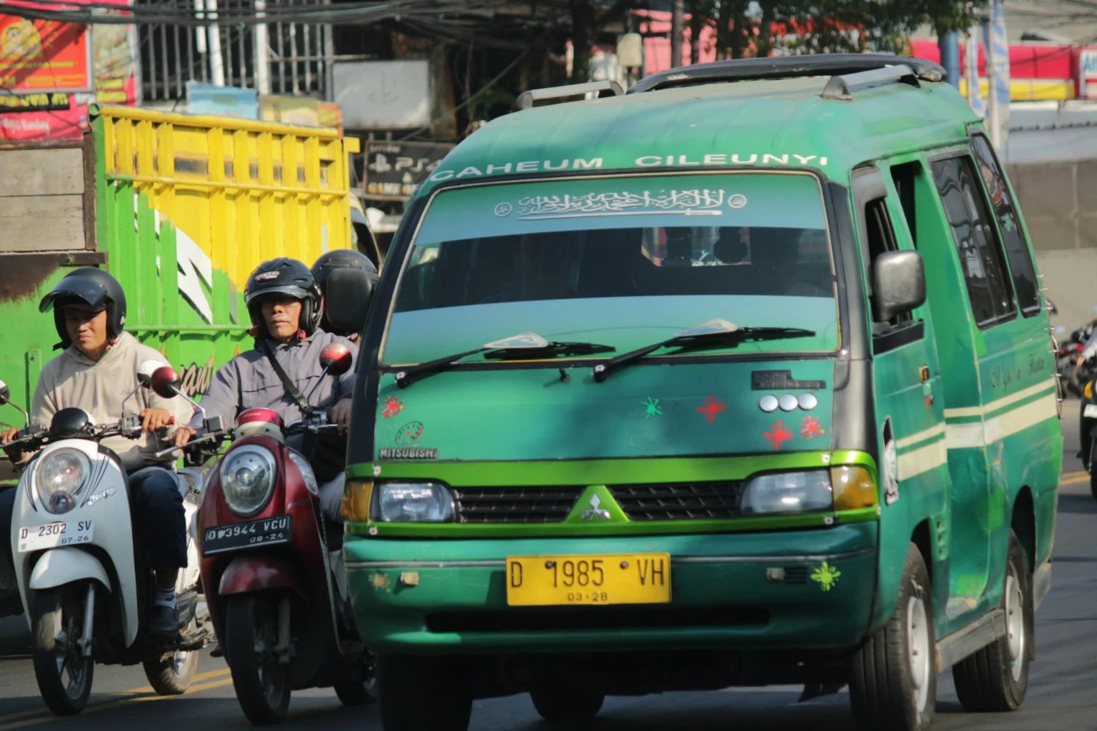 Foto ilustrasi transportasi publik di Kota Bandung (Jabar Ekspres)