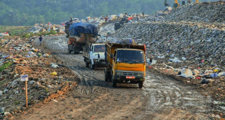 Potret TPA Sarimukti, Kabupaten Bandung Barat (Dok Jabar Ekspres)