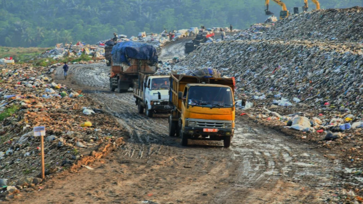 Ist. Kondisi TPAS Sarimukti, Cipatat, Kabupaten Bandung Barat. Dok. Jabar Ekspres.