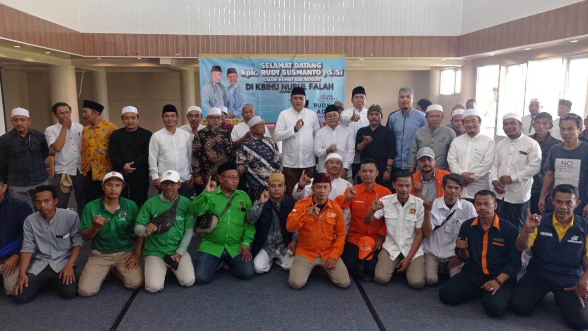 36 Yayasan KBIH di Bogor Bersatu Dukung Rudy Susmanto-Jaro Ade dalam Pilkada 2024